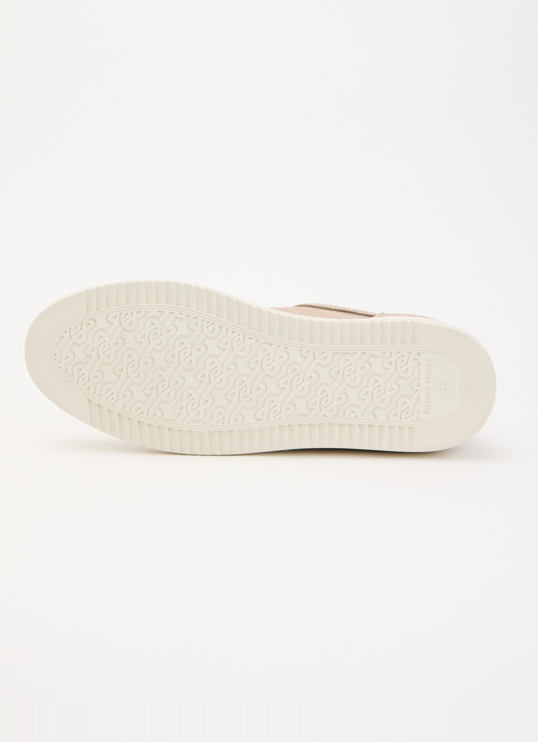 Filling Pieces Low Top sneaker van suède - detail 3 beige