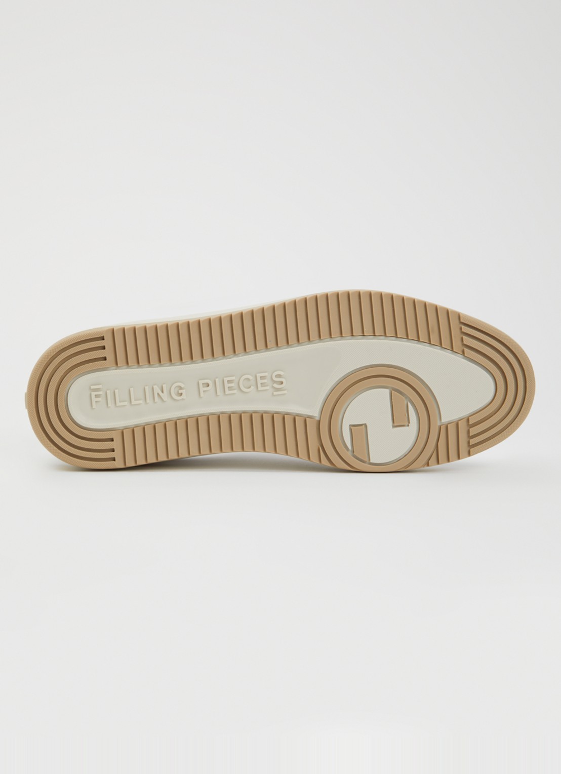 Filling Pieces Mondo Crumbs sneaker van leer - detail 4 wit