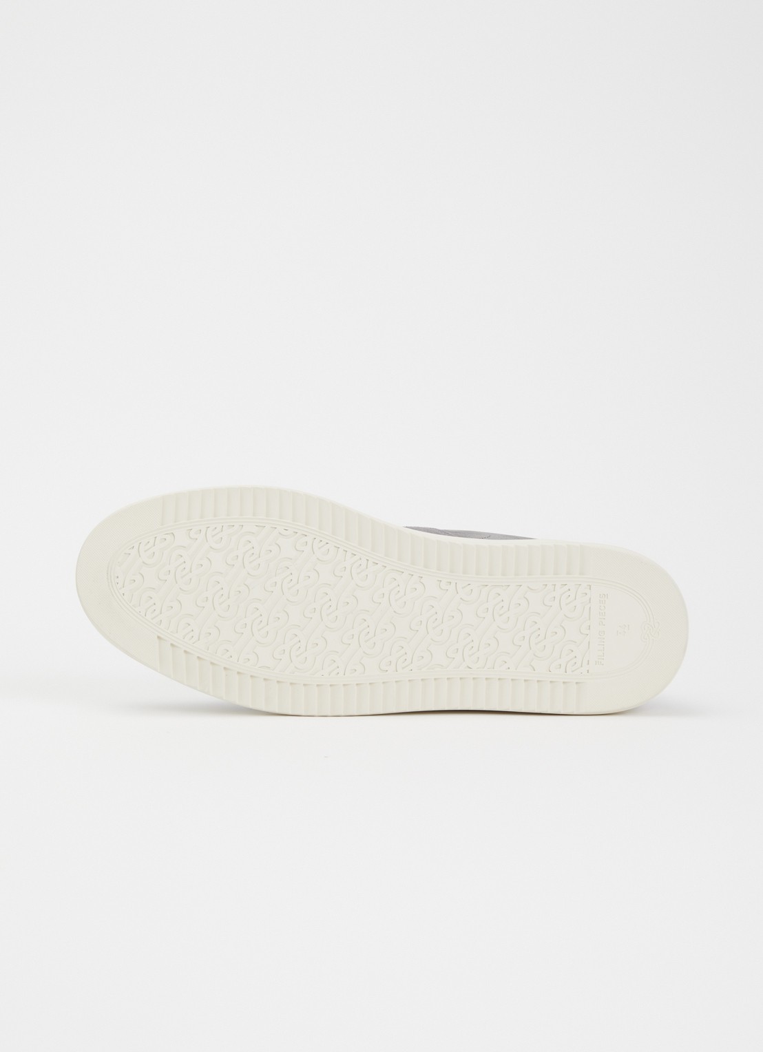 Filling Pieces Mondo Grain sneaker van suède - detail 4 grijs