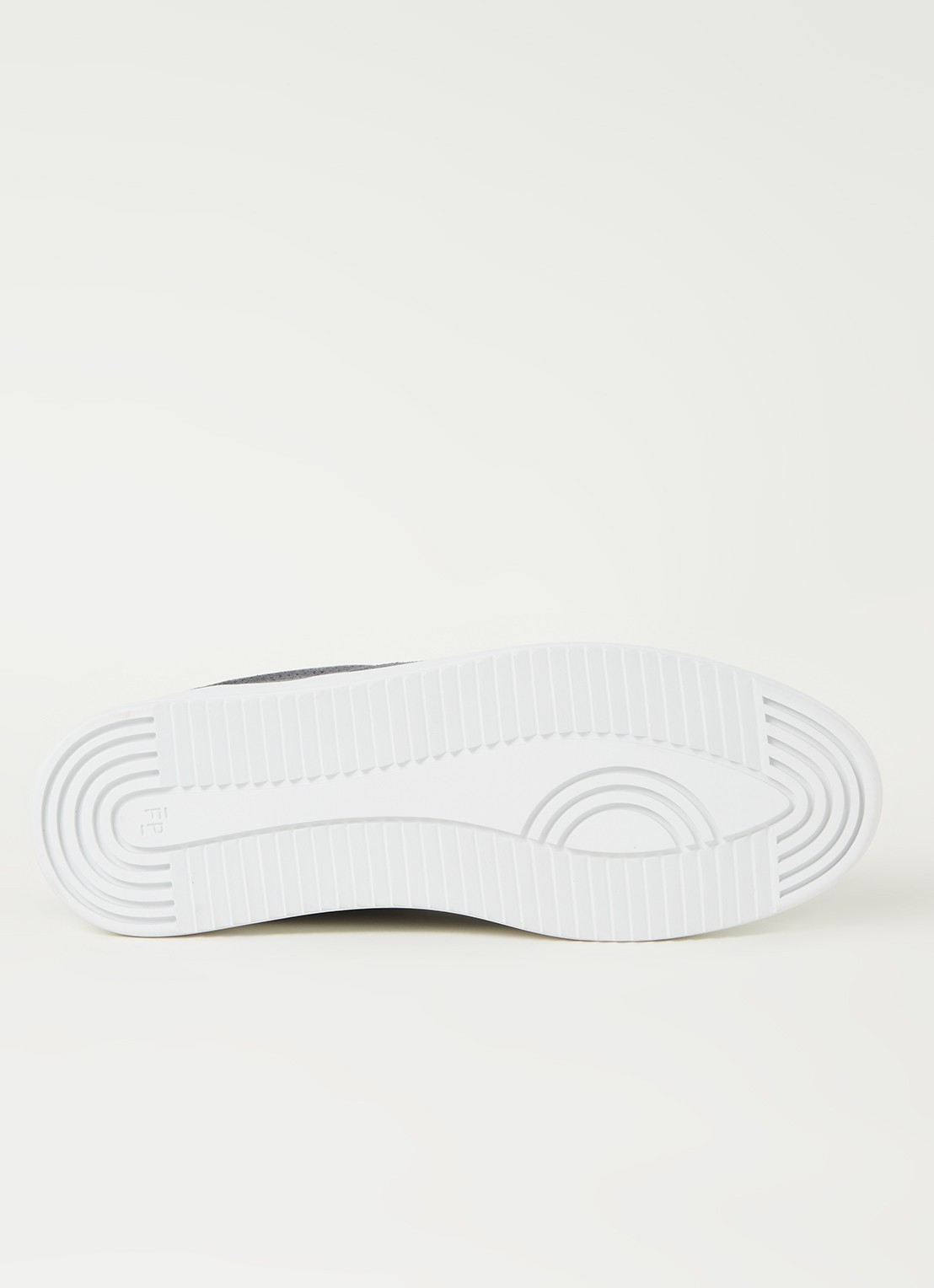 Filling Pieces Mondo Ripple sneaker van suède - detail 4 middengrijs