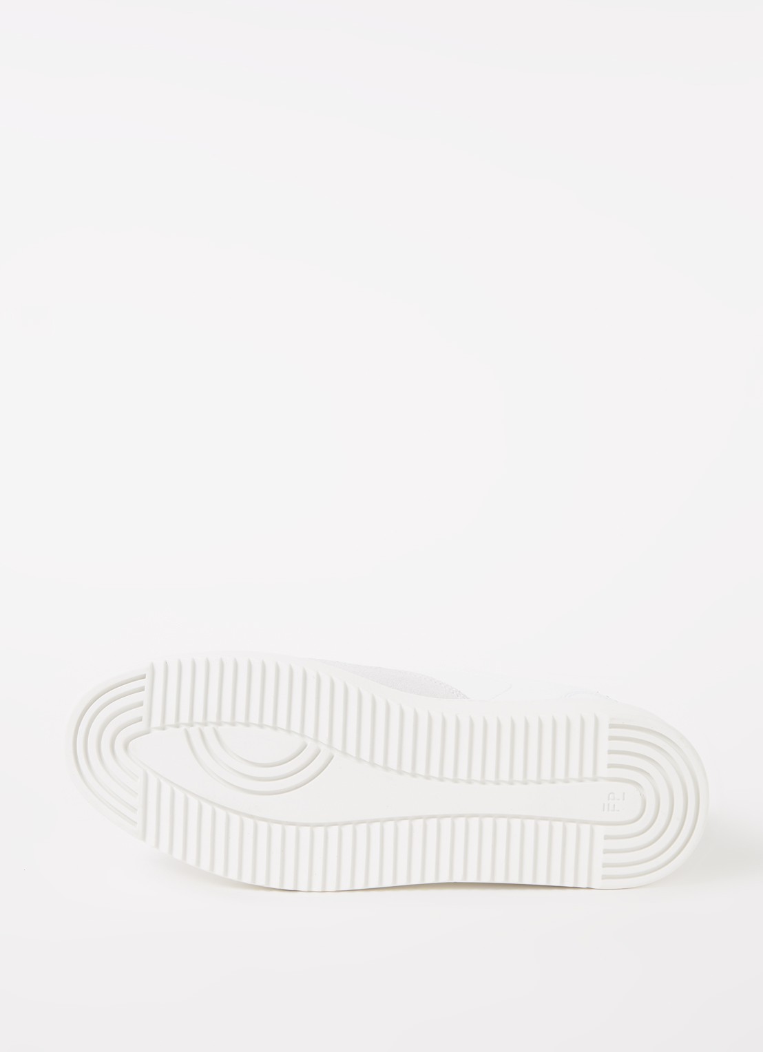 Filling Pieces Mondo sneaker van leer met suède details - detail 5 wit