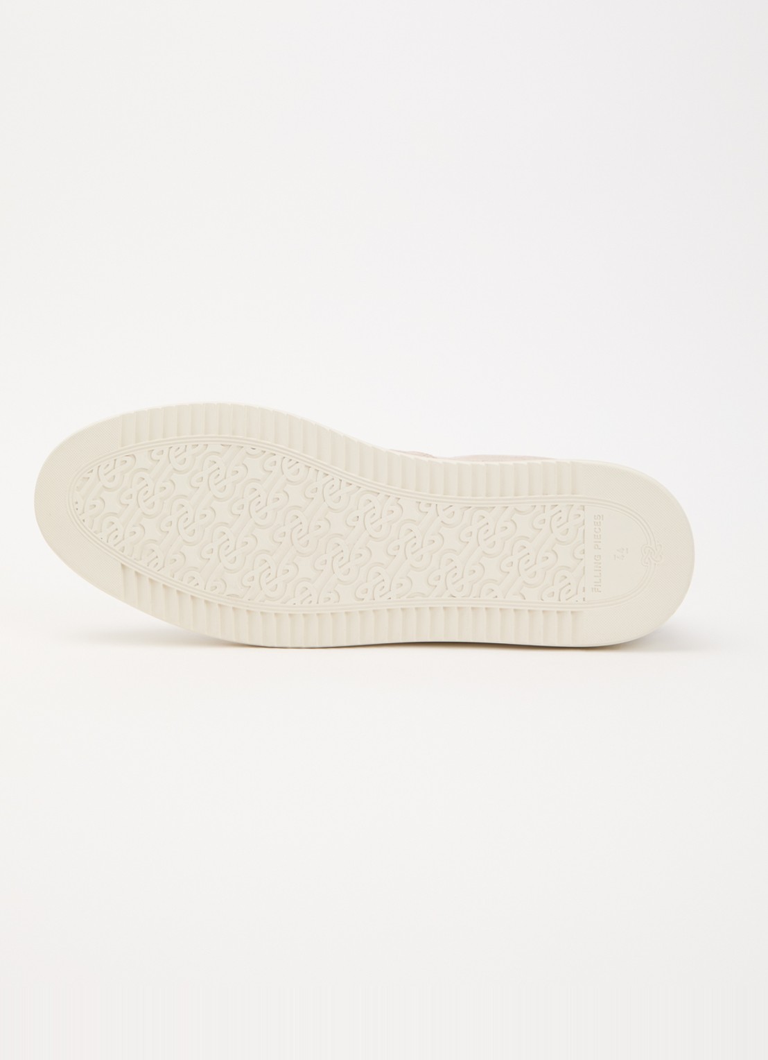 Filling Pieces Mondo sneaker van suède - detail 5 beige