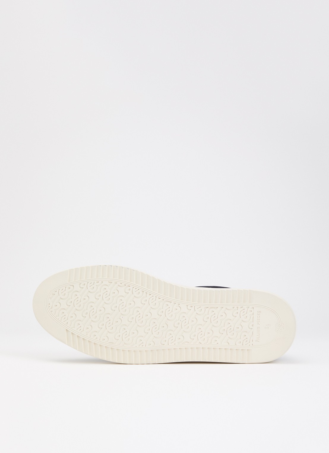 Filling Pieces Mondo sneaker van suède - detail 4 donkerblauw