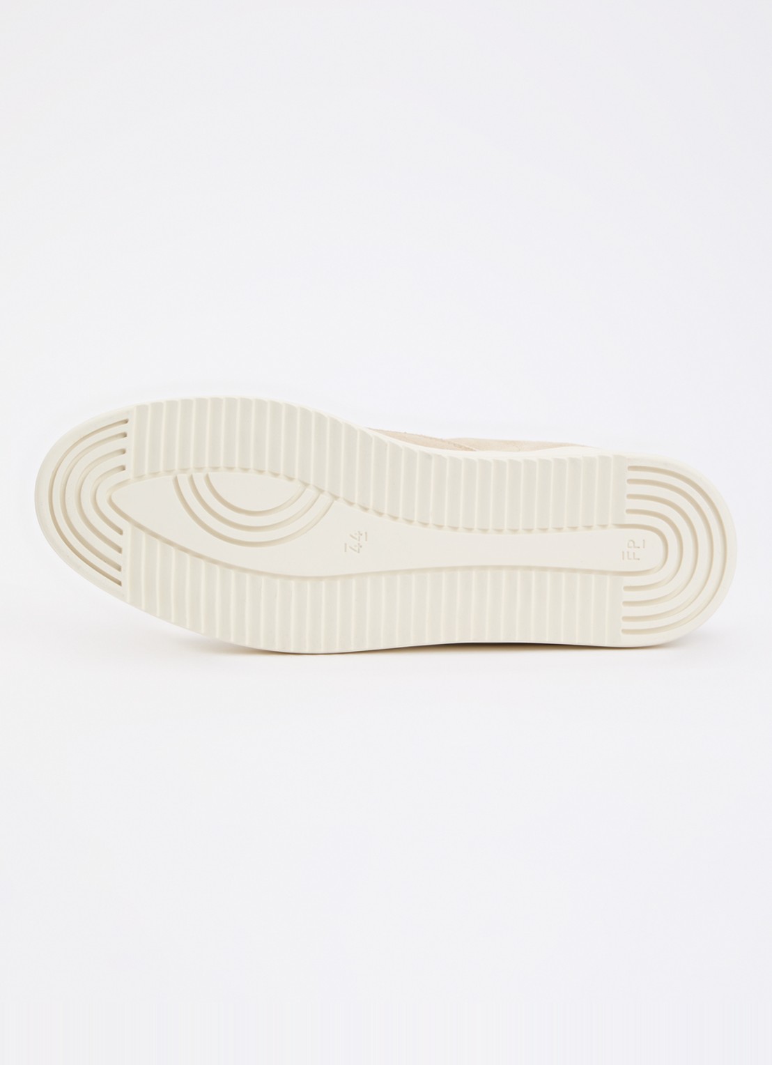 Filling Pieces Mondo Stack sneaker van suède - detail 4 beige