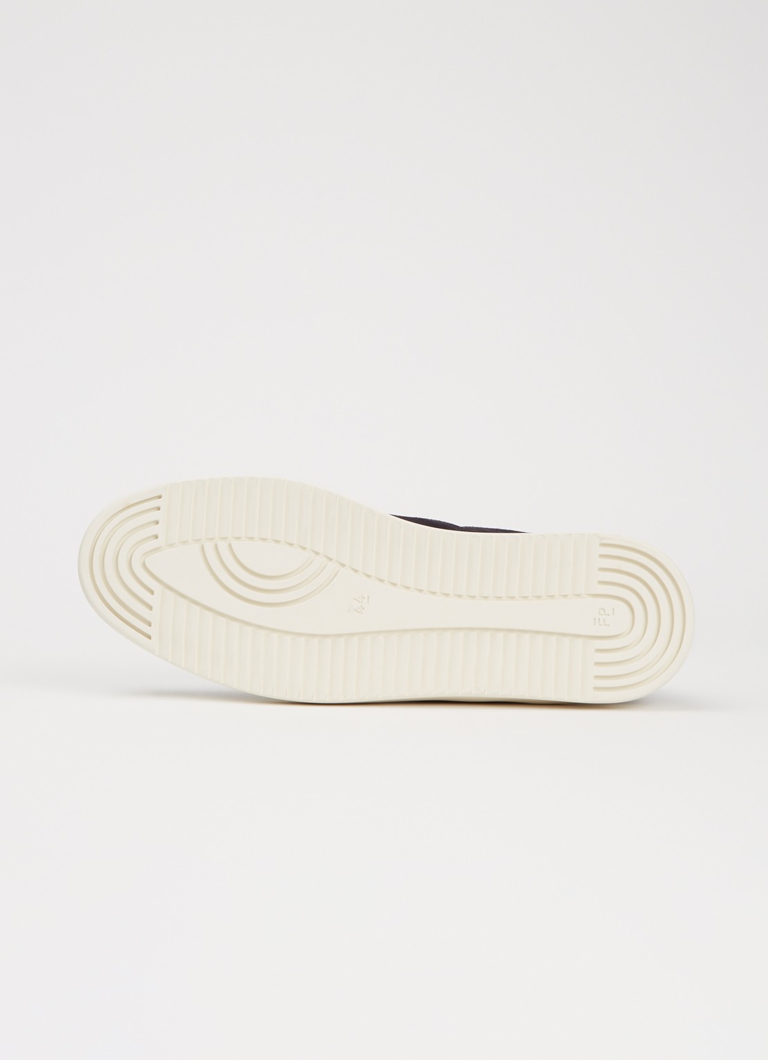 Filling Pieces Mondo Stack sneaker van suède - detail 5 donkerblauw