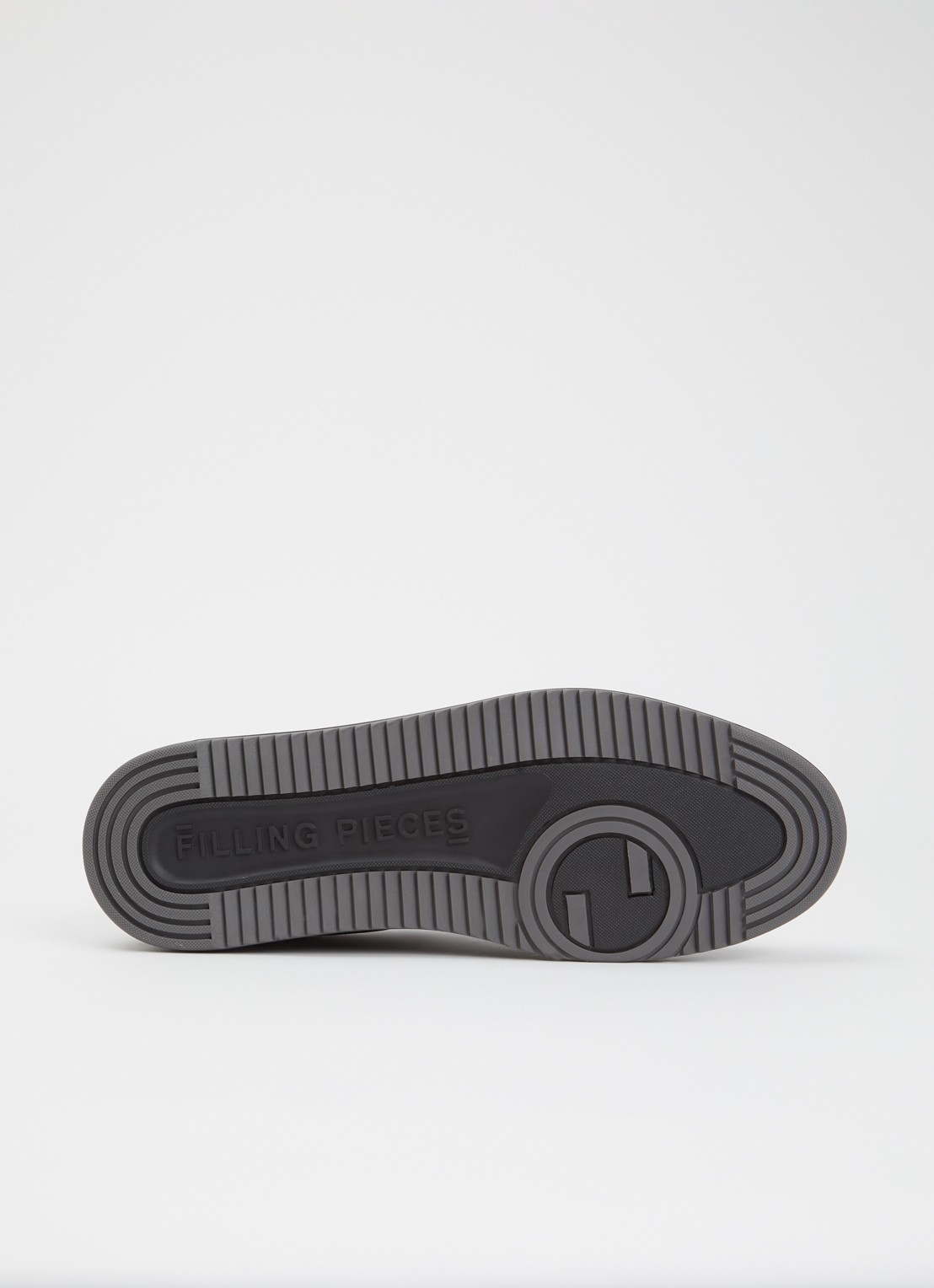 Filling Pieces Mondo Tech Crumbs sneaker van leer - detail 3 zwart