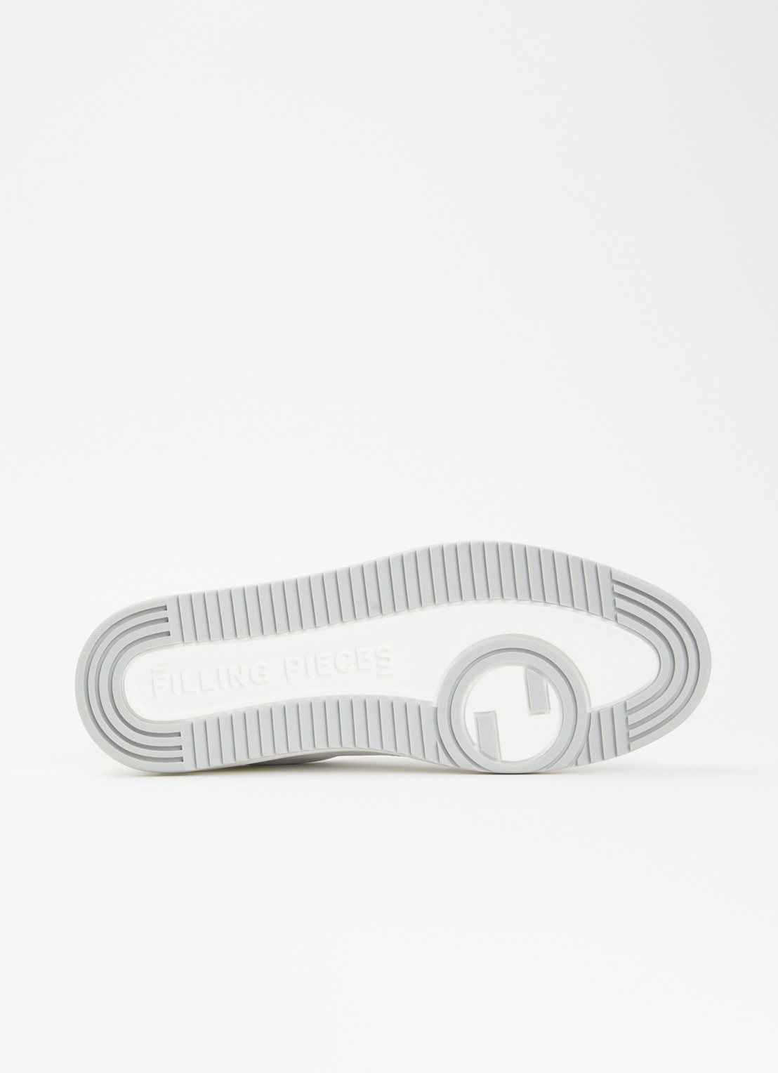 Filling Pieces Mondo Trim sneaker van leer - detail 4 creme