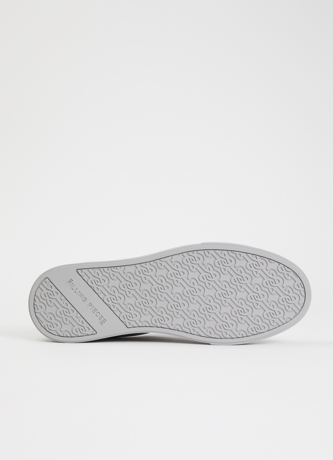 Filling Pieces Mondo Viera sneaker van leer met suède details - detail 4 grijs