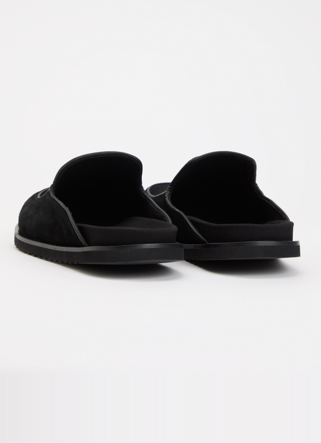 Filling Pieces Muiltje van suède  - achterkant 4 zwart