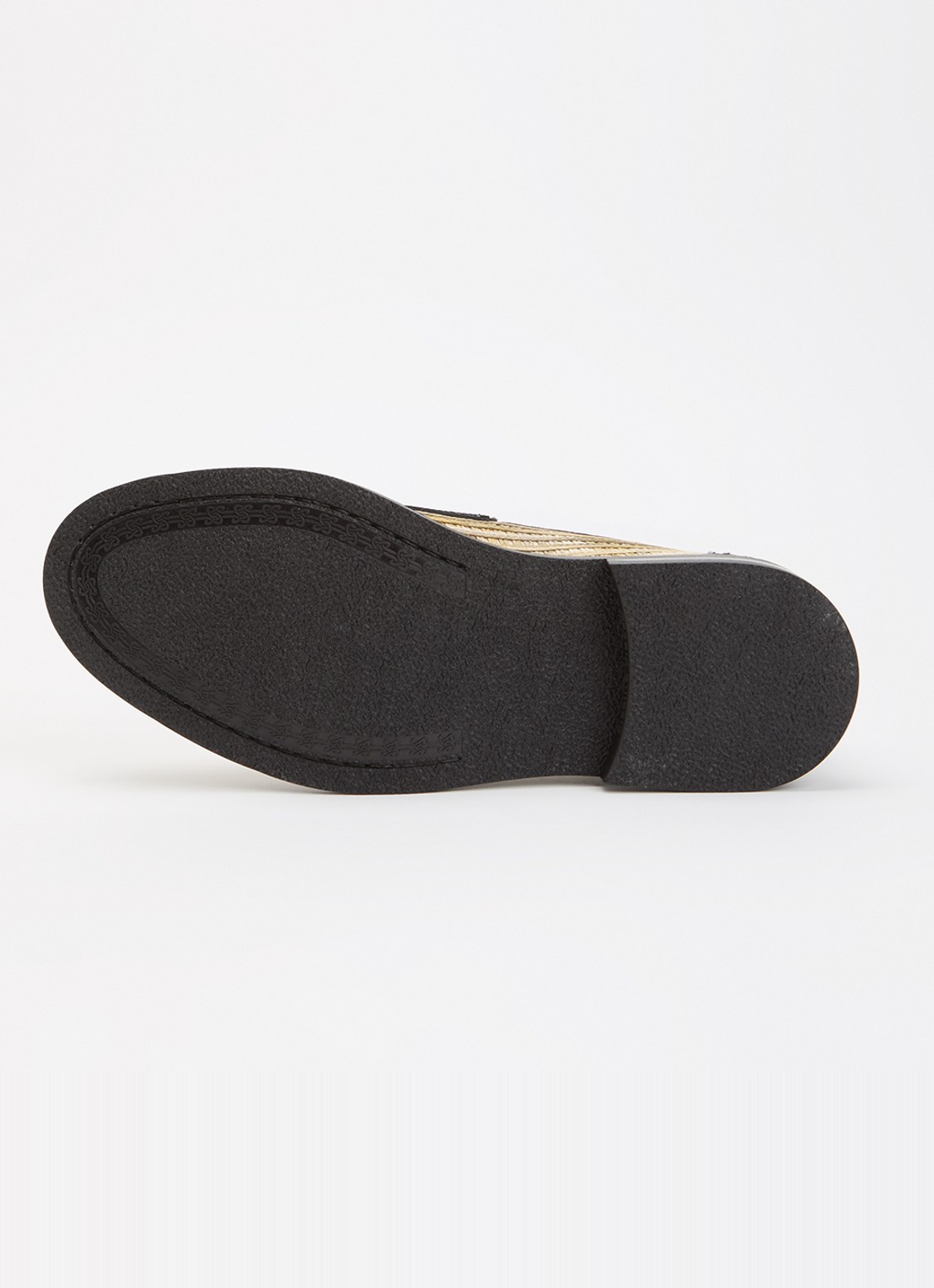 Filling Pieces Panier Tea loafer met details van leer - detail 5 beige