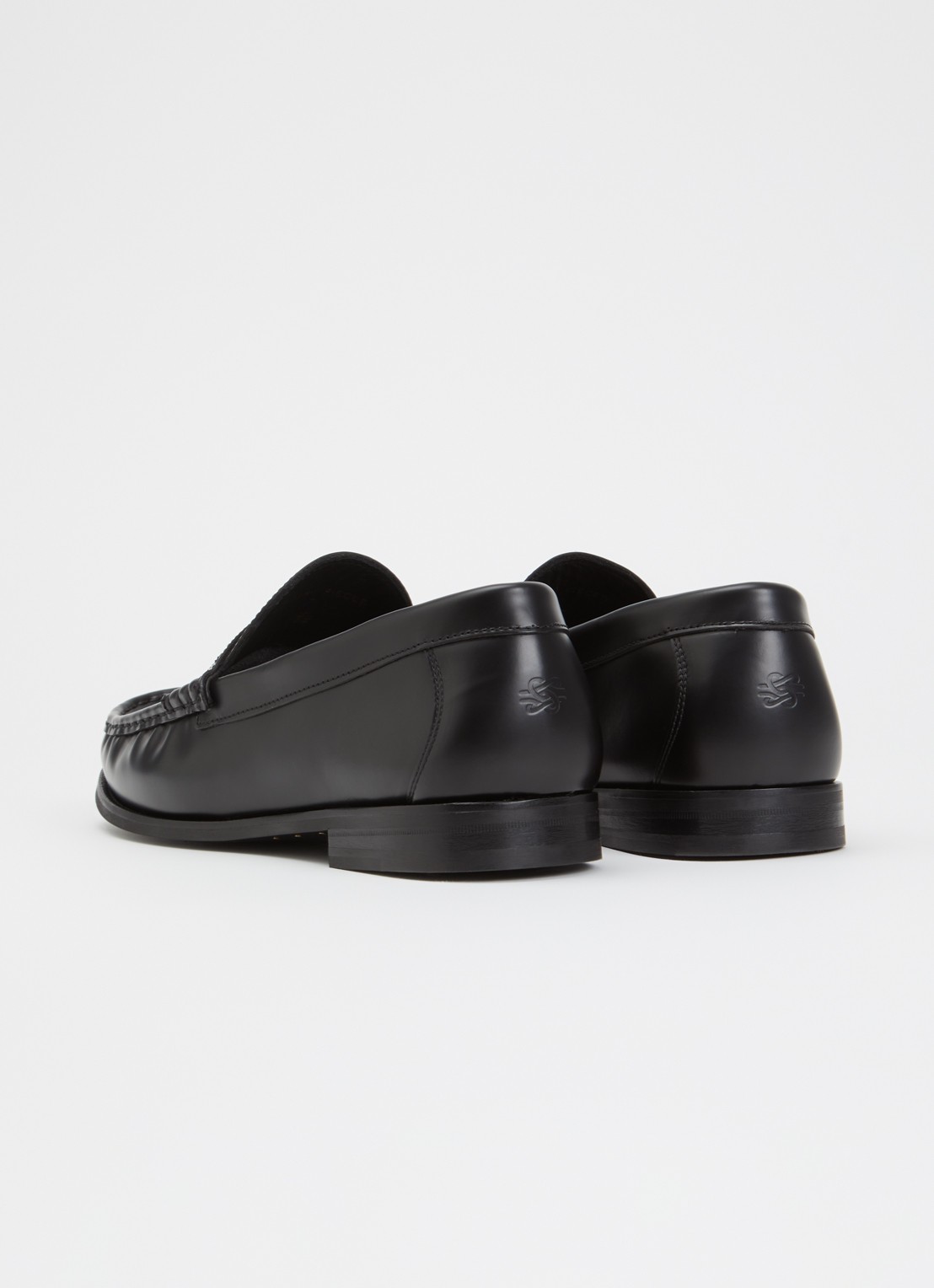 Filling Pieces Polido loafer van leer  - achterkant 5 zwart