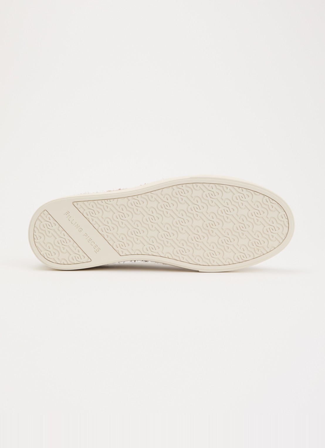 Filling Pieces Tiebreak Fuzz sneaker van  suède met structuur - detail 3 donkerbeige