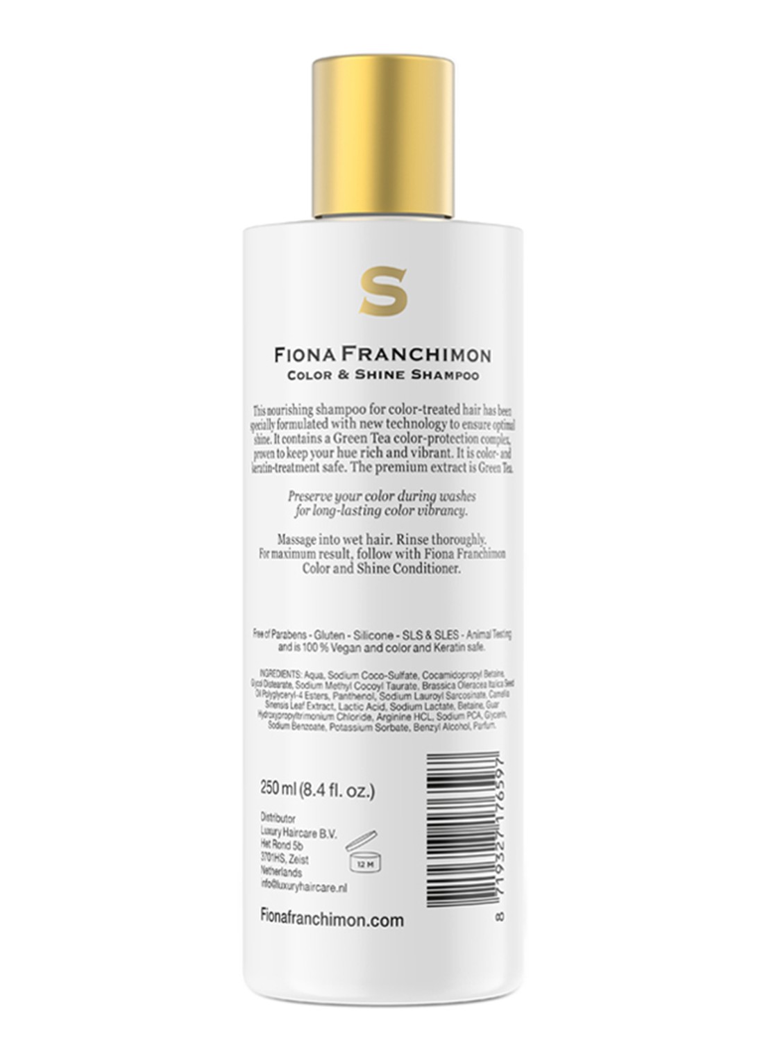 Fiona Franchimon Color & Shine Shampoo - voorkant 2 undefined