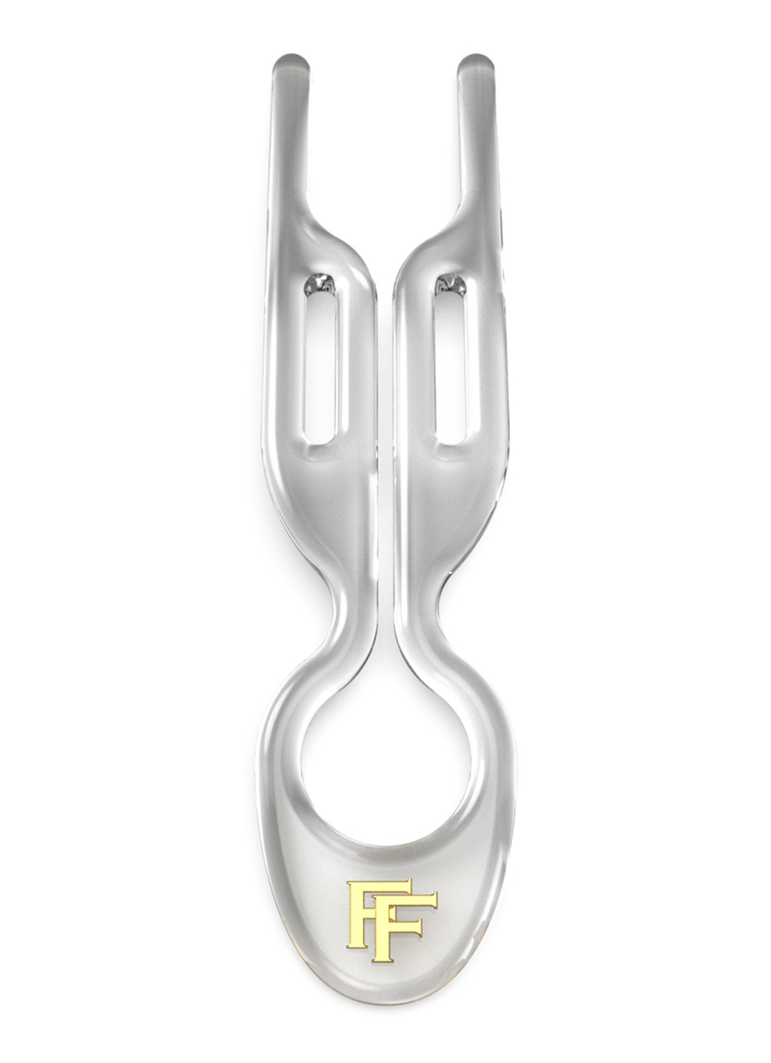 Fiona Franchimon Nº 1 Hairpin - haarpin set van 3  - detail 3 transparent