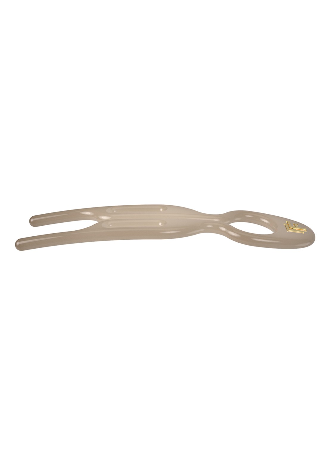Fiona Franchimon Nº 1 Hairpin - haarpin set van 3  - detail 4 soft beige