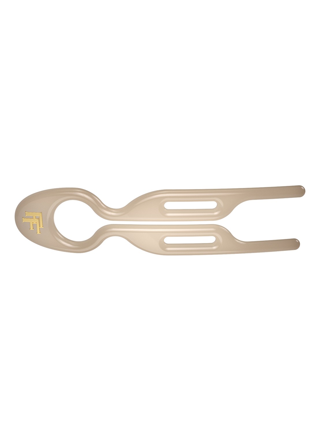 Fiona Franchimon Nº 1 Hairpin - haarpin set van 3  - detail 5 soft beige