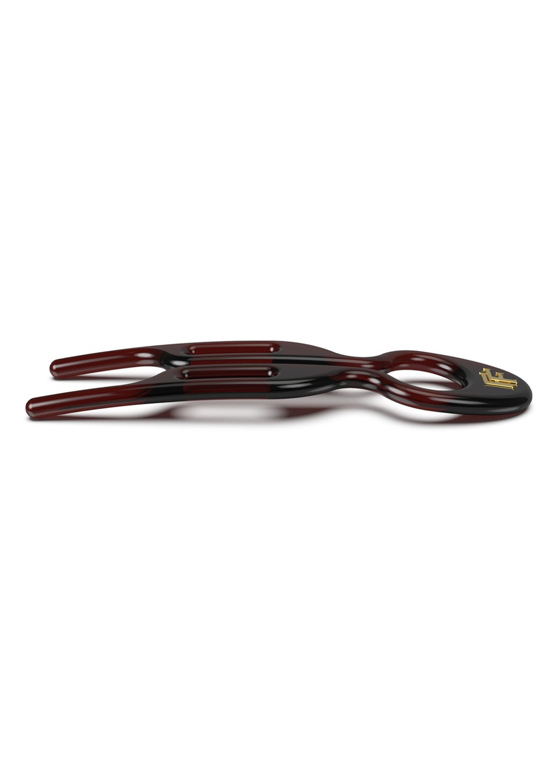 Fiona Franchimon Nº 1 Hairpin - haarpin set van 3  - detail 2 brown