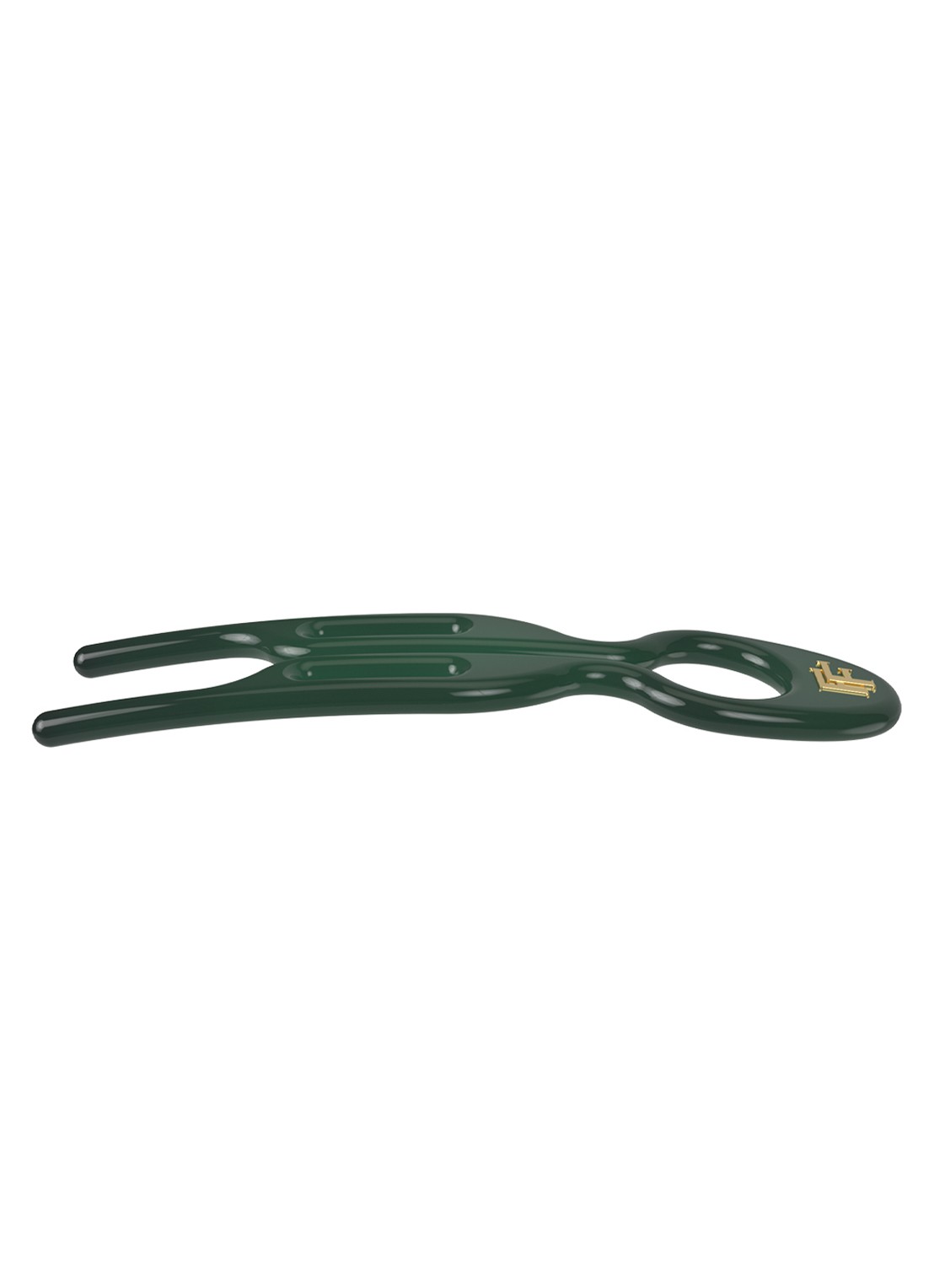 Fiona Franchimon Nº 1 Hairpin - haarpin set van 3  - detail 2 emerald green