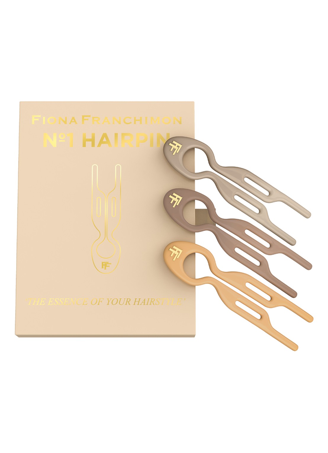 Fiona Franchimon Nº 1 Hairpin - haarpin set van 3 - detail 3 paris collection