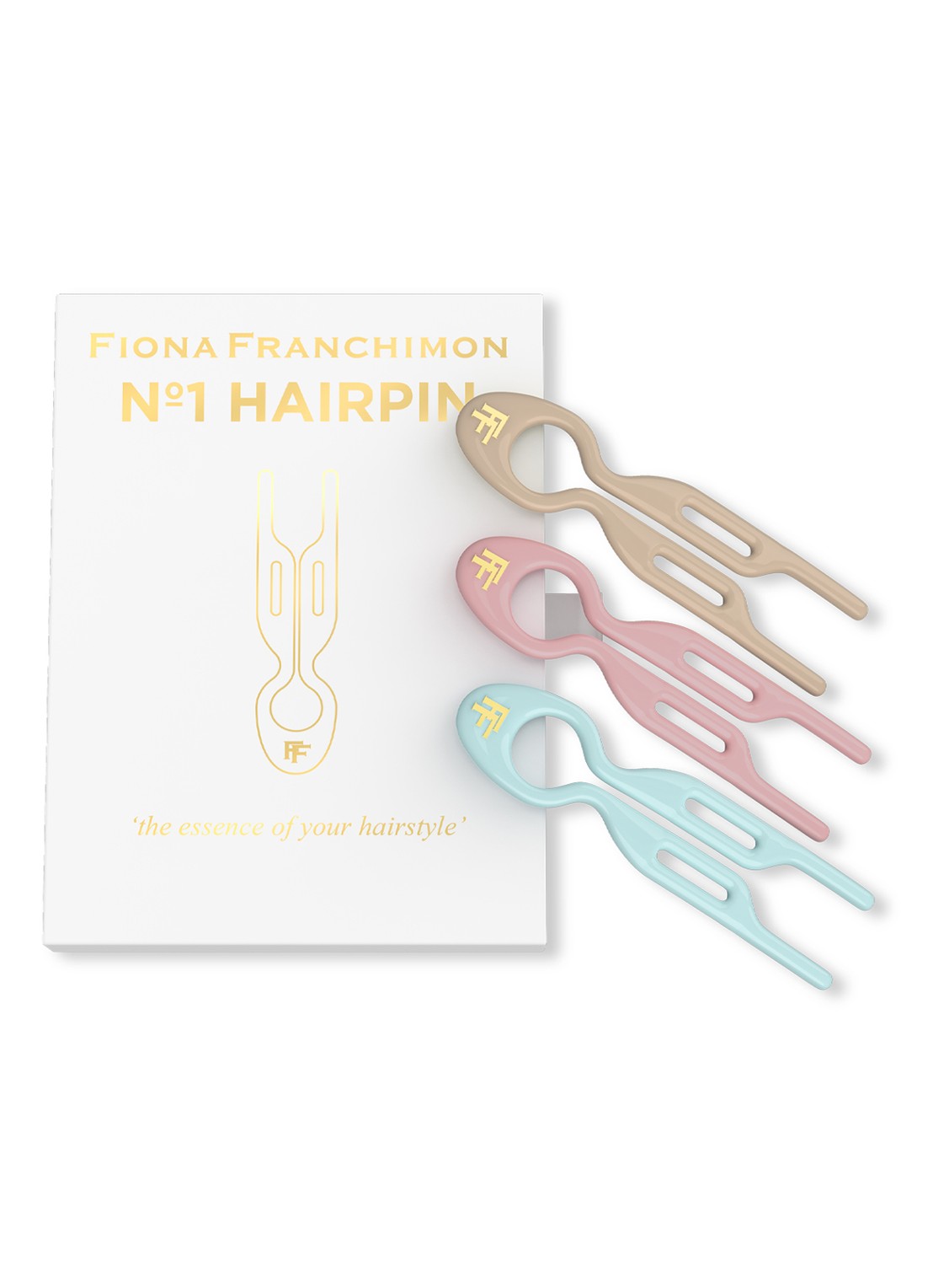 Fiona Franchimon Nº 1 Hairpin - haarpin set van 3 - detail summer collection
