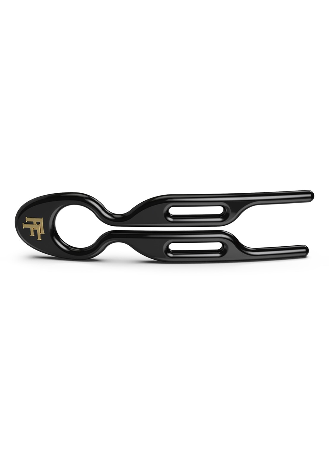 Fiona Franchimon Nº 1 Hairpin - haarpin set van 5 - detail black