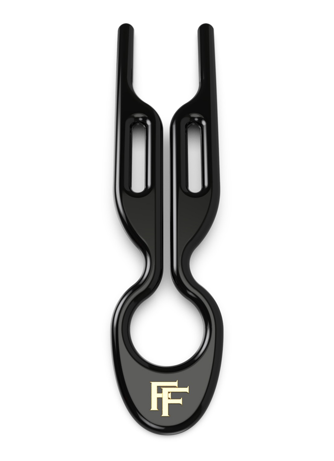 Fiona Franchimon Nº 1 Hairpin - haarpin set van 5 - detail 2 black
