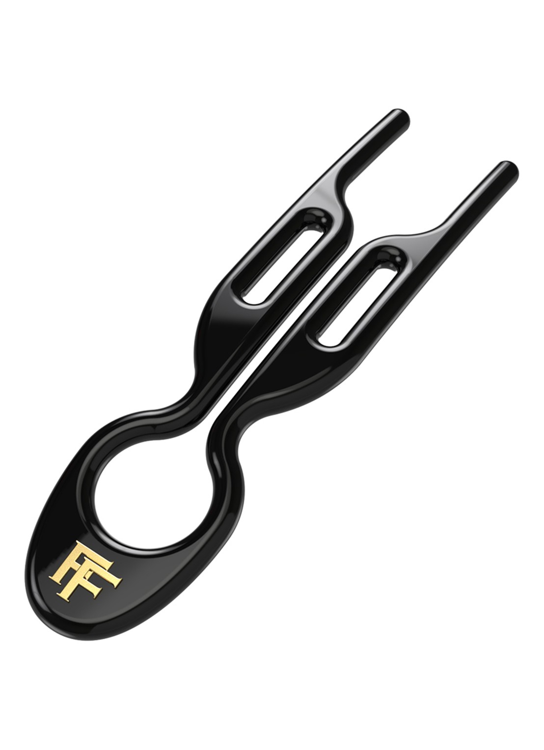 Fiona Franchimon Nº 1 Hairpin - haarpin set van 5 - voorkant 5 black