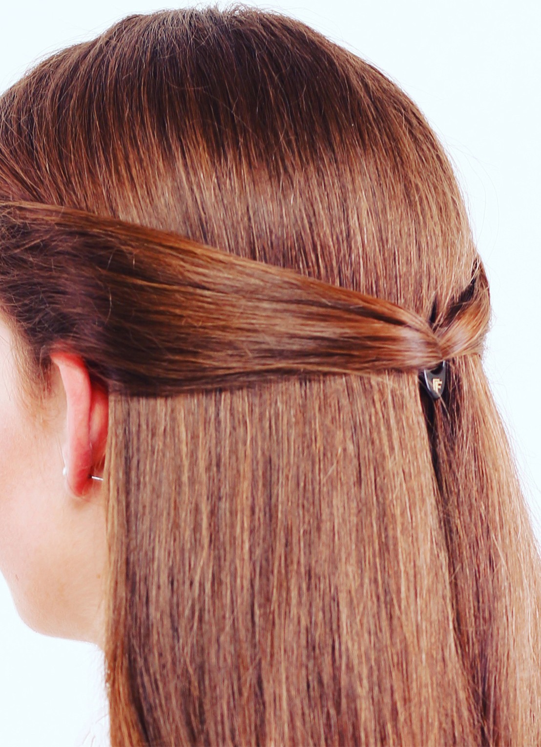 Fiona Franchimon Nº 1 Hairpin - haarpin set van 5 - voorkant 2 brown