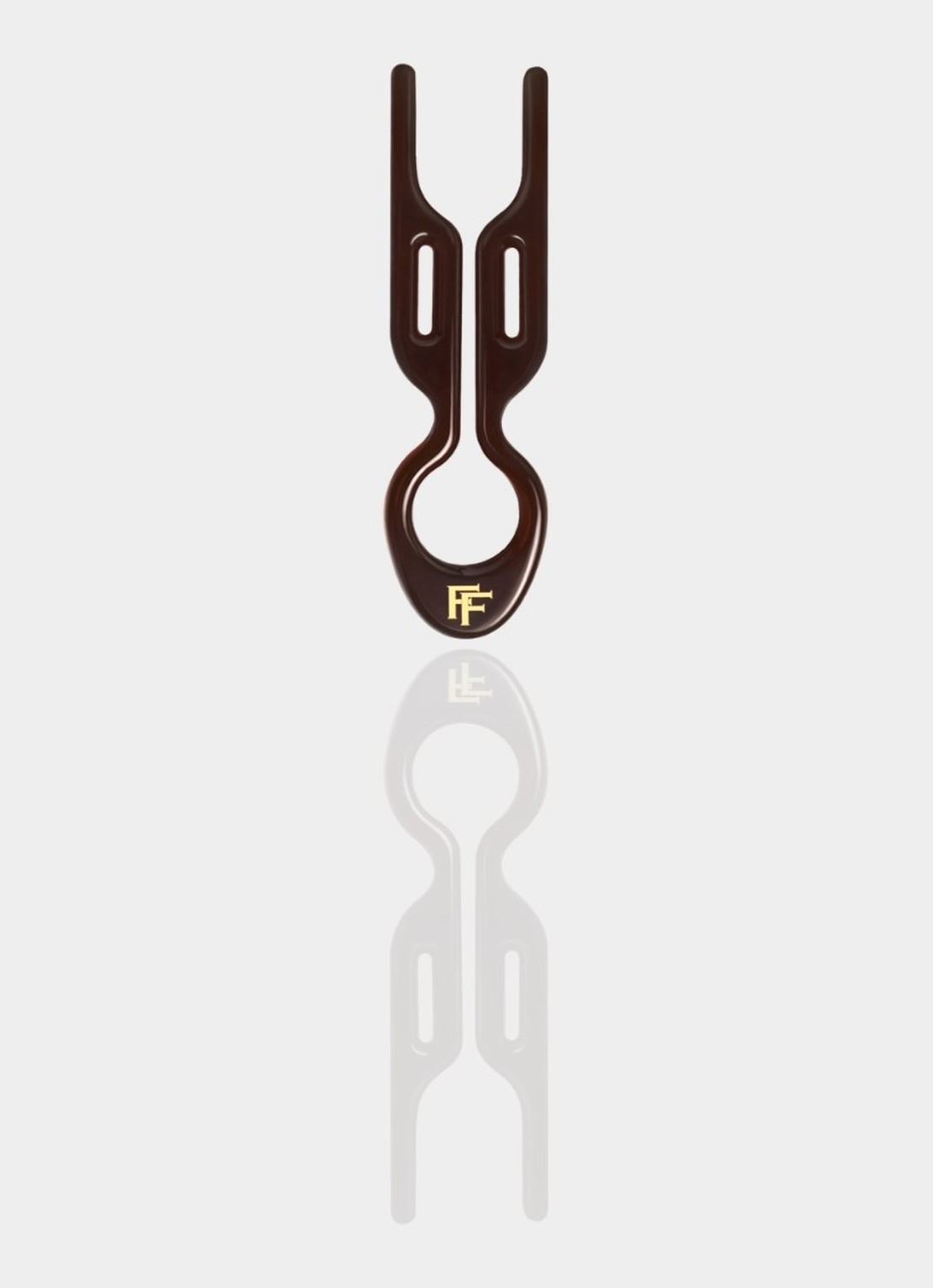 Fiona Franchimon Nº 1 Hairpin Petite - detail 4 bruin