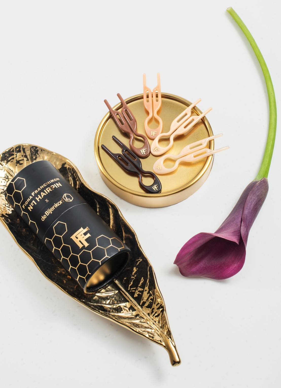 Fiona Franchimon Nº1 HAIRPIN | Fiona franchimon X de Bijenkorf Collection - Limited Edition  - detail 3 undefined
