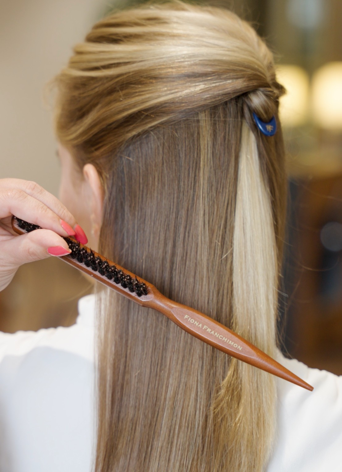 Fiona Franchimon 'Nº1 HAIRPIN | Royal Blue - haarpin set van 3 - detail 5 undefined