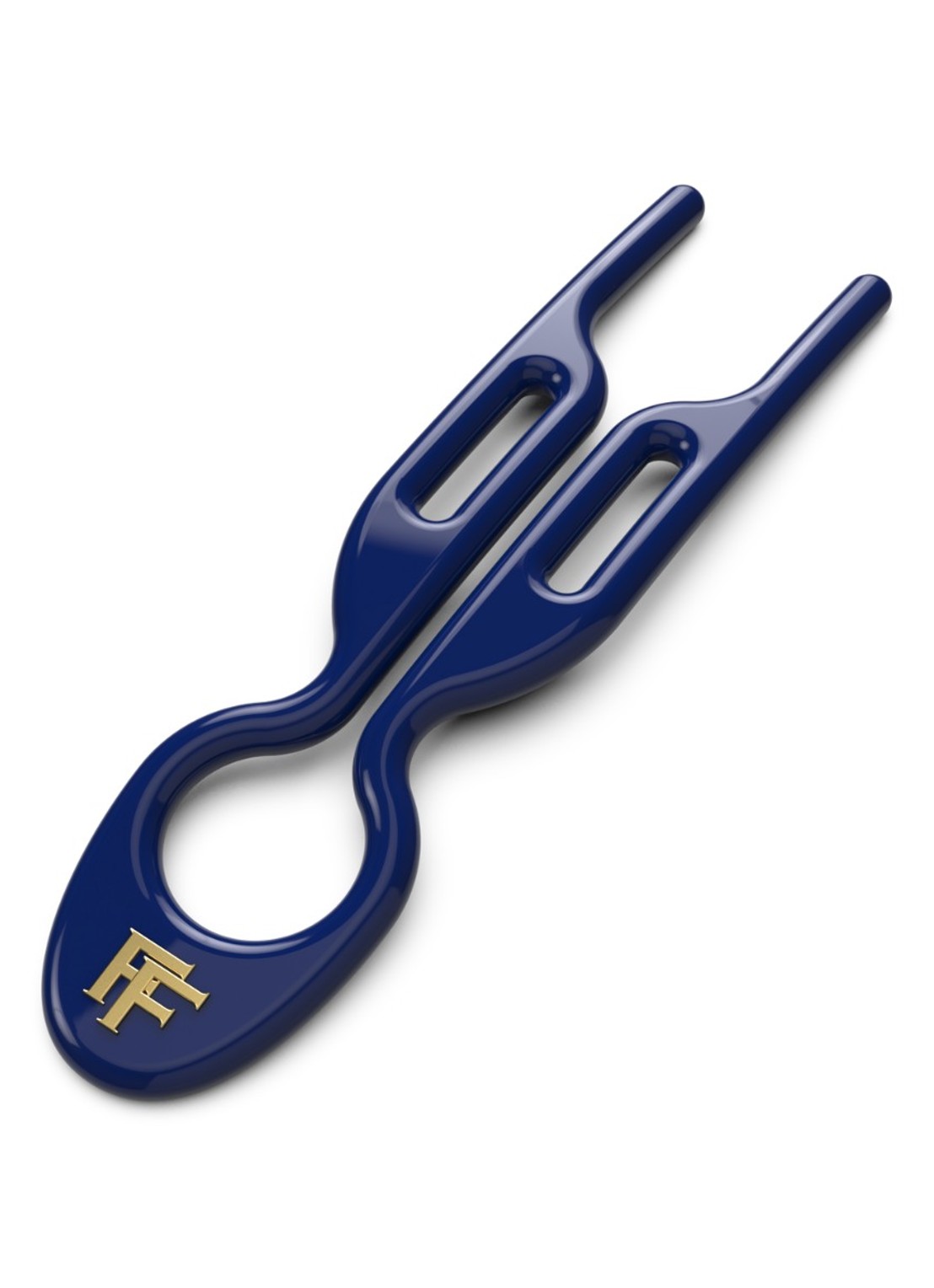 Fiona Franchimon 'Nº1 HAIRPIN | Royal Blue - haarpin set van 3 - voorkant undefined