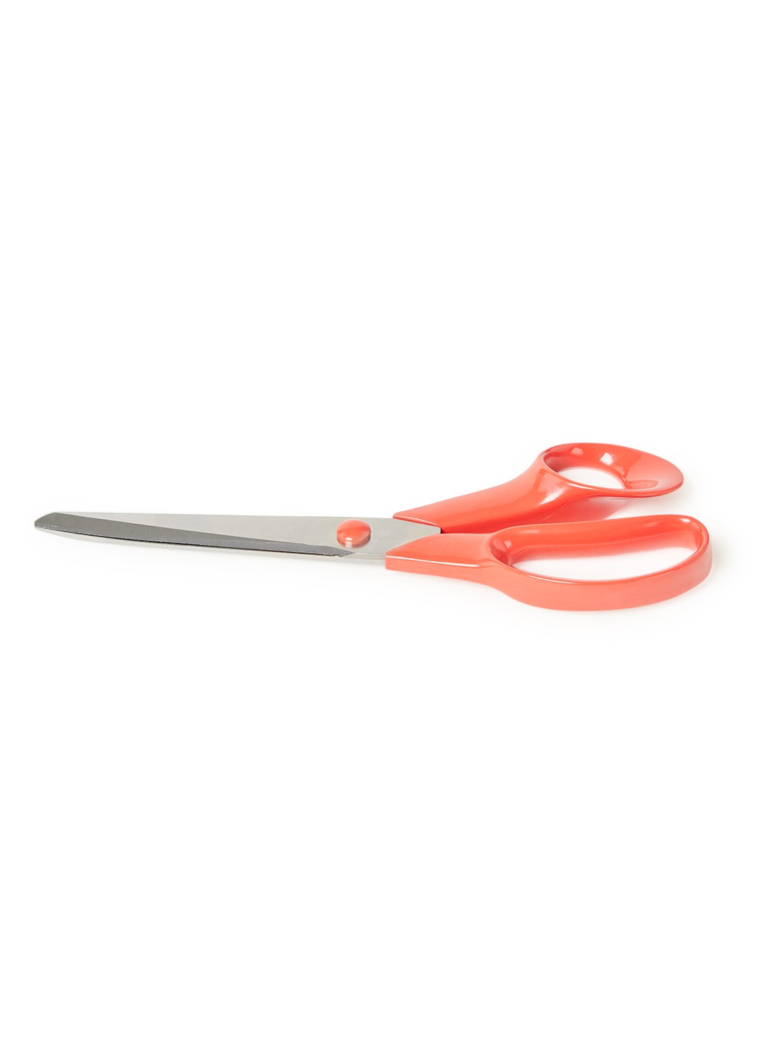 Fiskars Classic keukenschaar linkshandig 21 cm - voorkant steenrood