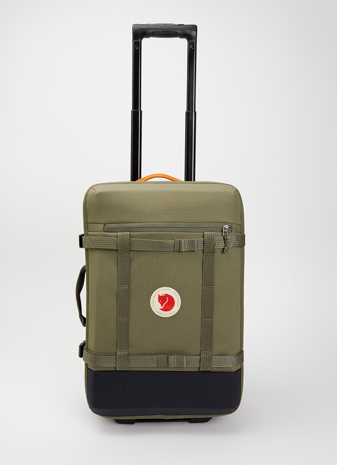 Fjällräven Farden trolley 55 cm - voorkant 3 groen