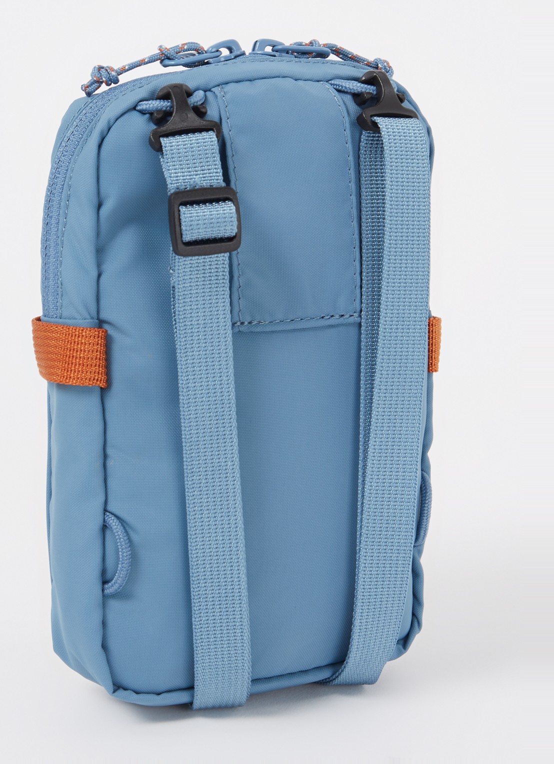 Fjällräven High Coast Pocket crossbodytas met logo - achterkant 4 blauwgrijs