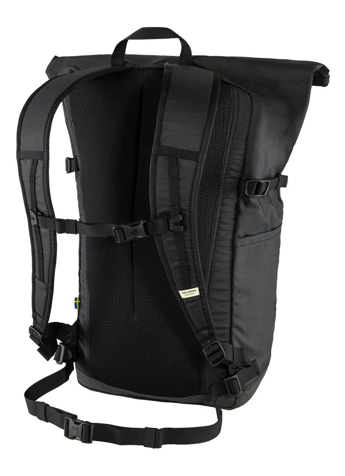 Fjällräven High Coast rugzak met 14 inch laptopvak - unisex - detail 3 zwart