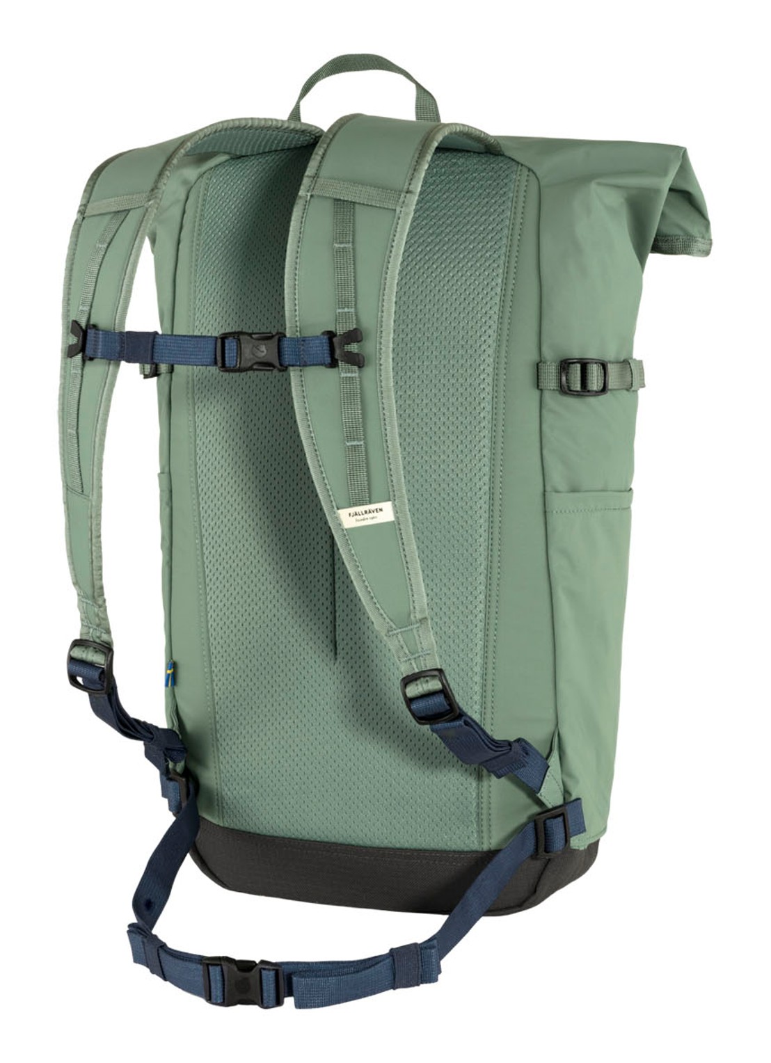 Fjällräven High Coast rugzak met 14 inch laptopvak - unisex - detail 3 olijfgroen