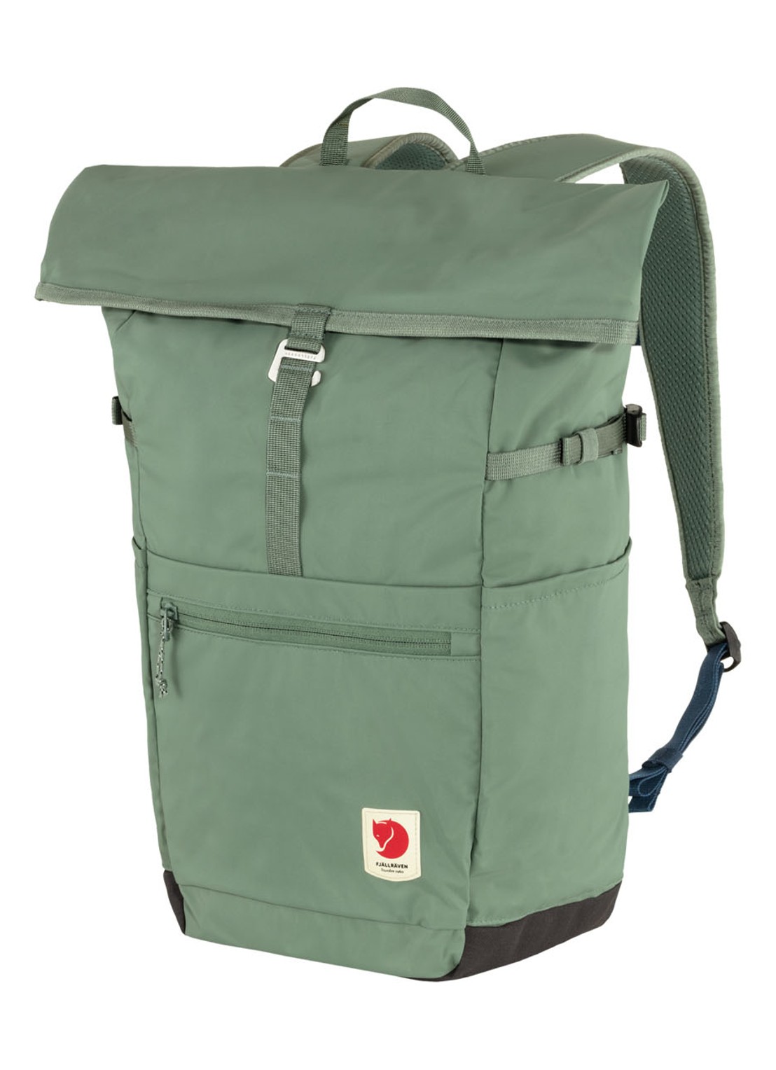 Fjällräven High Coast rugzak met 14 inch laptopvak - unisex - voorkant 2 olijfgroen