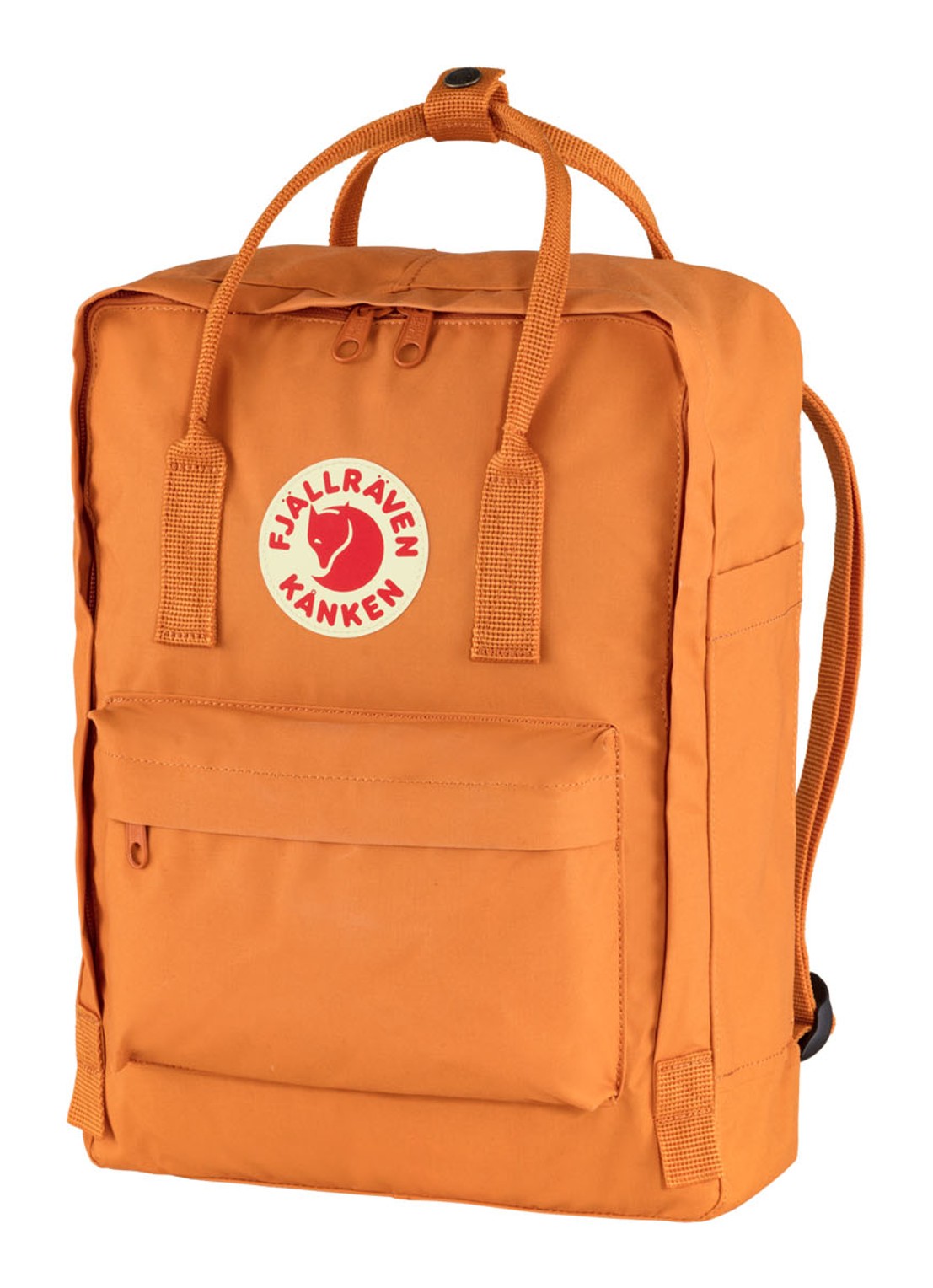 Fjällräven Kånken Original rugzak met 15 inch laptopvak - detail orange