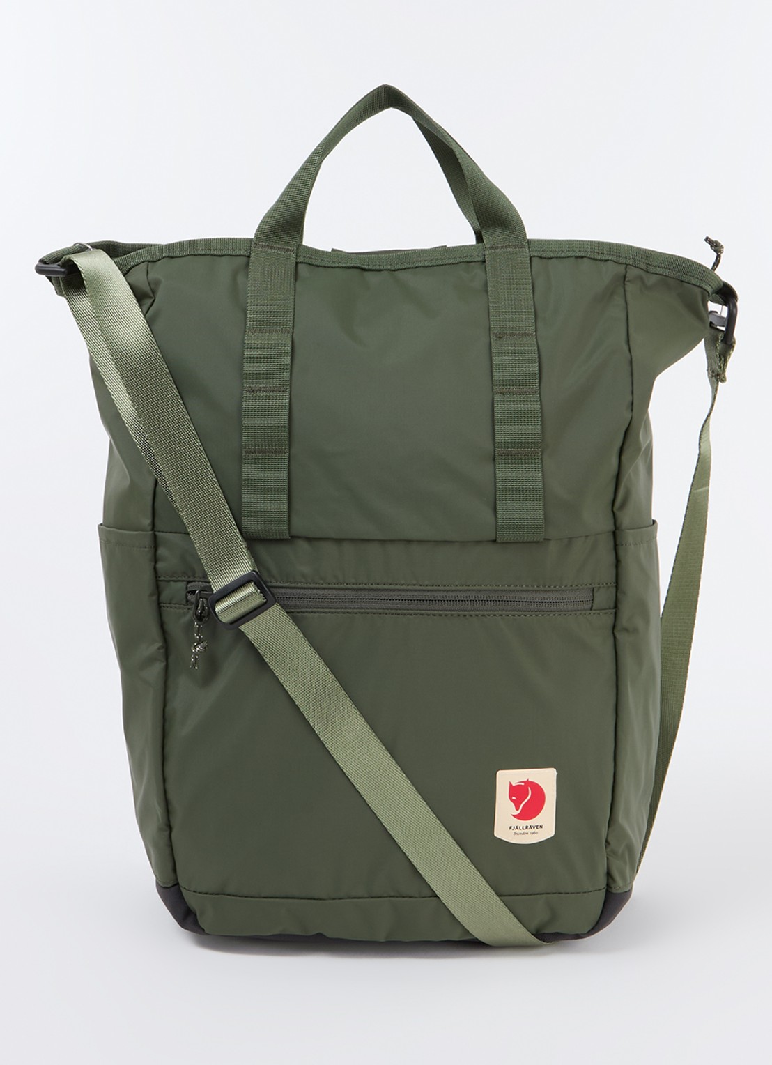 Fjällräven Kånken rugzak met 13 inch laptopvak - voorkant 3 legergroen