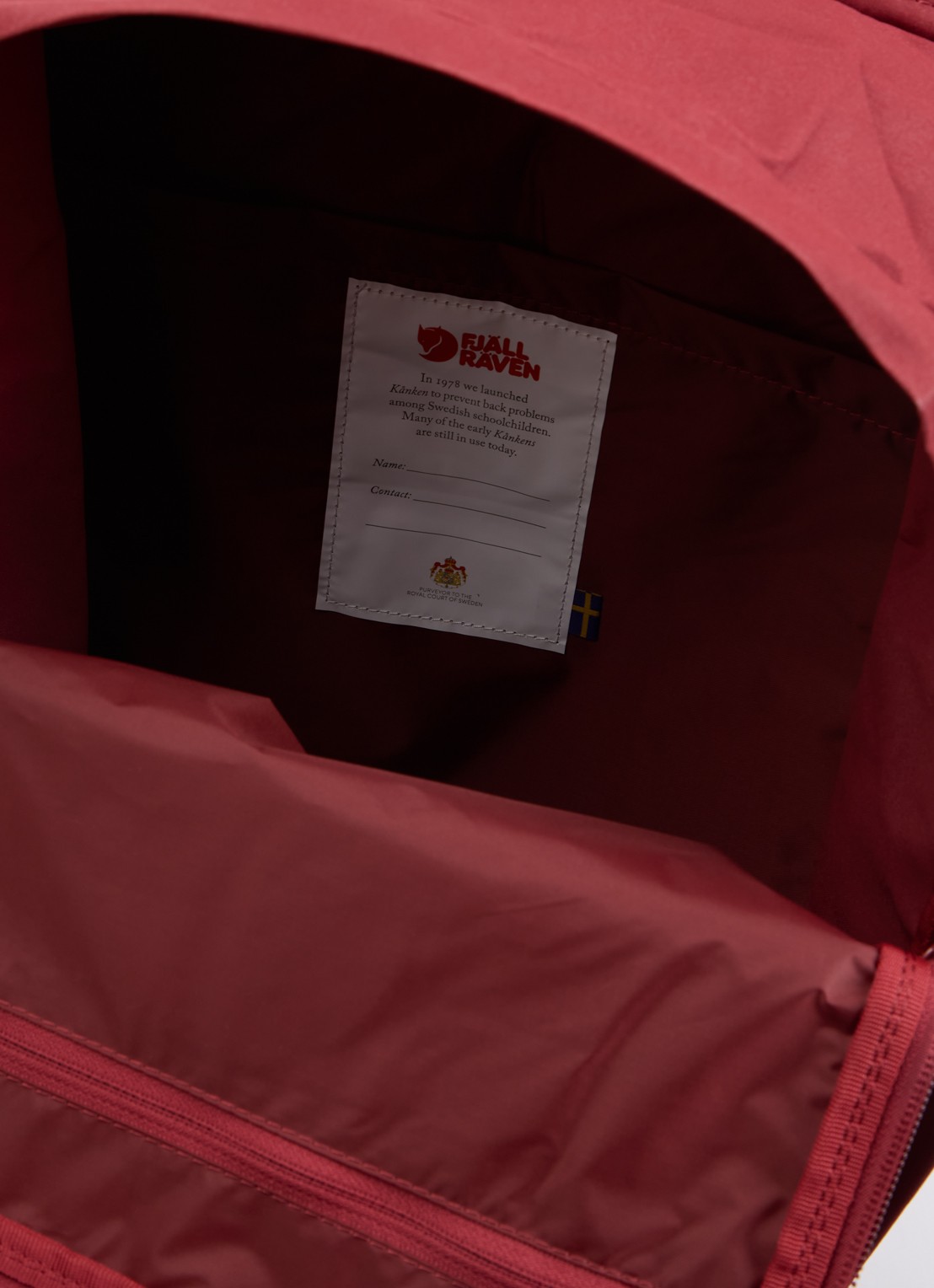 Fjällräven Kånken rugzak met 17 inch laptopvak  - detail 3 donkerrood