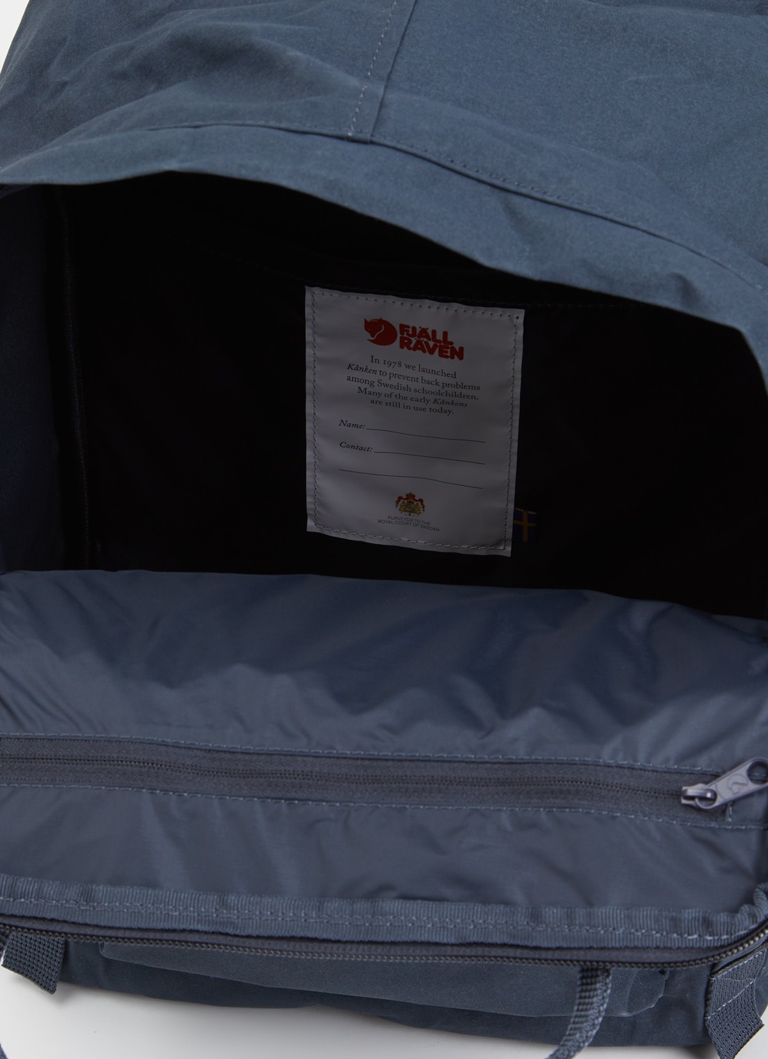 Fjällräven Kånken rugzak met 17 inch laptopvak  - detail 3 indigo