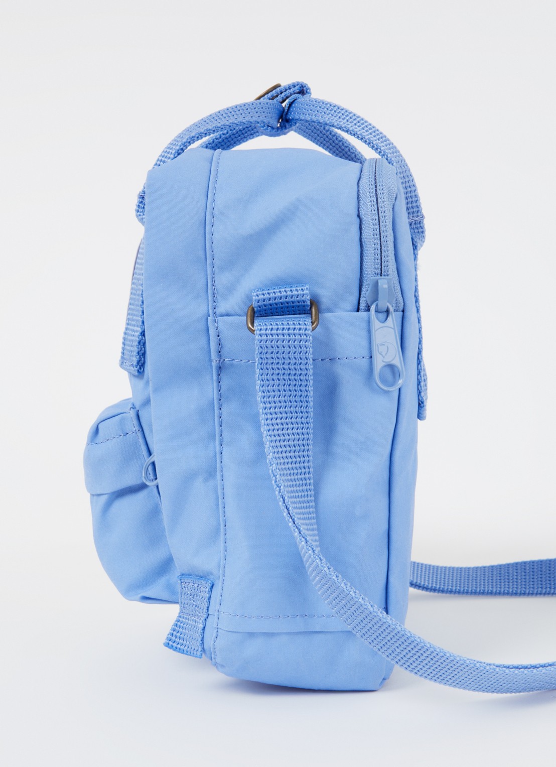 Fjällräven Kånken Sling crossbodytas met logo - detail 3 staalblauw