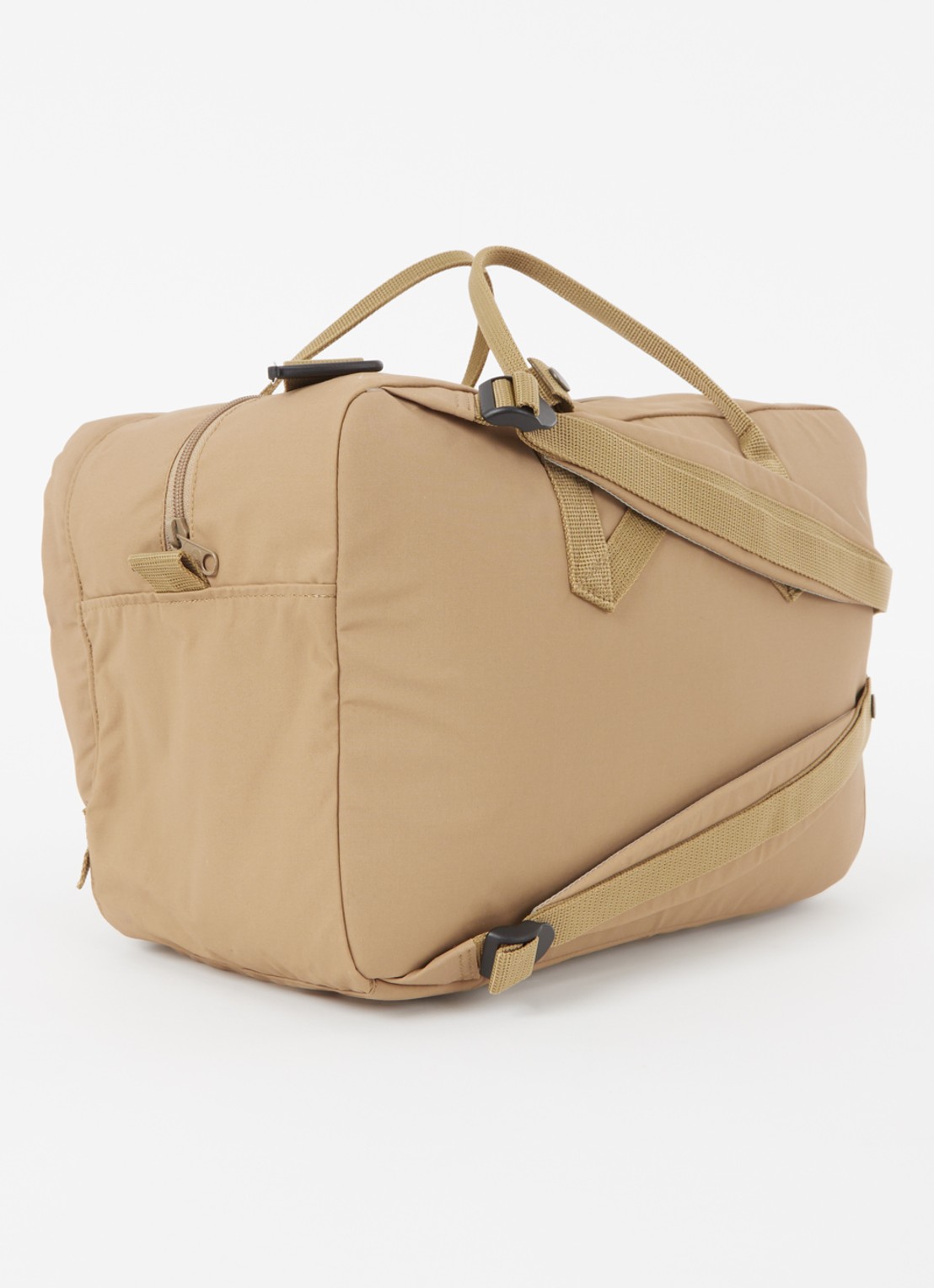 Fjällräven Kånken Weekender weekendtas met afneembare schouderriem - achterkant 3 beige