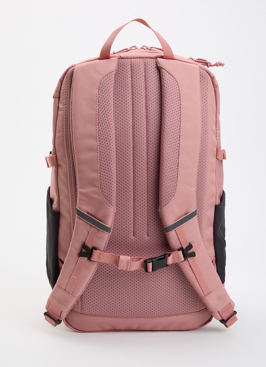Fjällräven Skule 20 rugzak met 13 inch laptopvak - achterkant 2 zalmroze