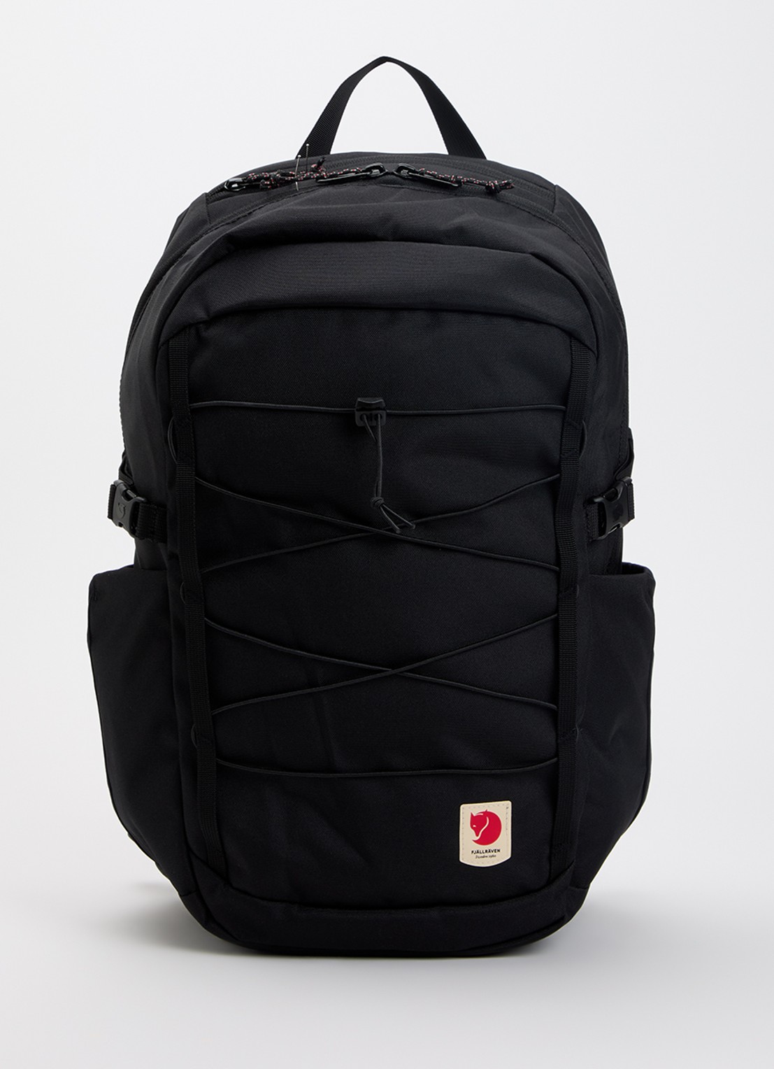 Fjällräven Skule 24 rugzak met 15 inch laptopvak - voorkant 2 zwart