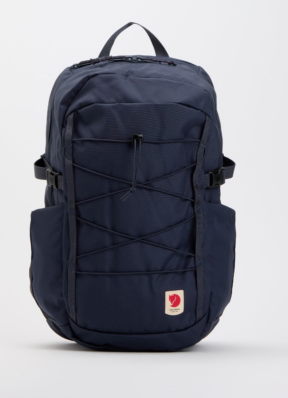 Fjällräven Skule 24 rugzak met 15 inch laptopvak - voorkant 2 donkerblauw