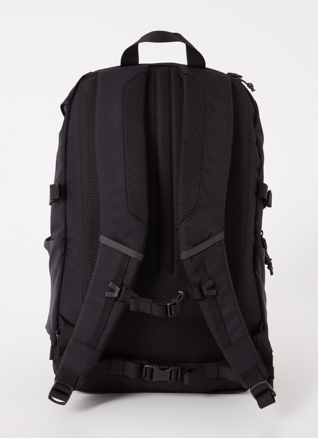 Fjällräven Skule 28 rugzak met 15 inch laptopvak - achterkant zwart