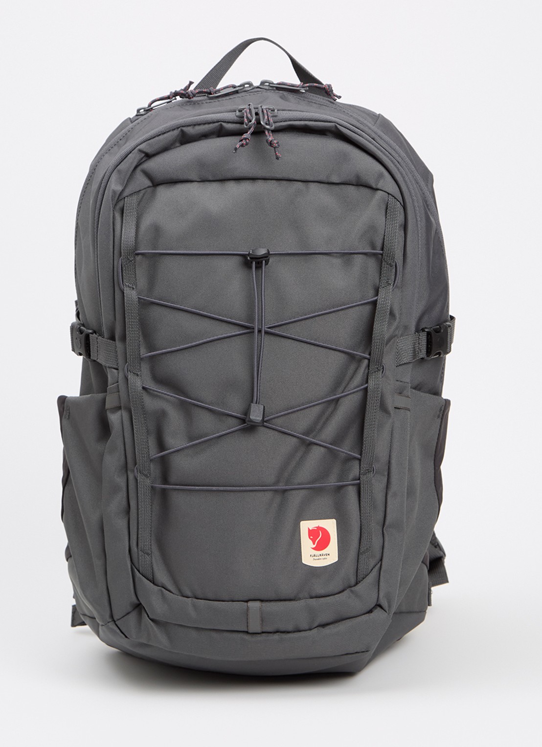 Fjällräven Skule 28 rugzak met 15 inch laptopvak - voorkant 2 middengrijs