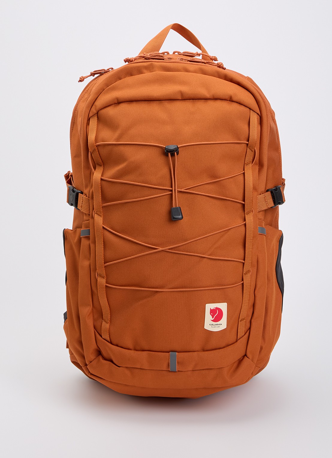Fjällräven Skule 28 rugzak met 15 inch laptopvak - voorkant 3 bruin